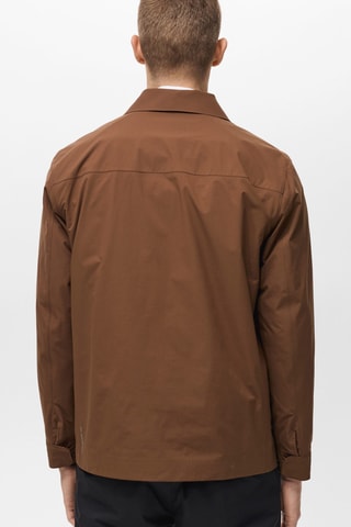 Veste résistante à l'eau poches - Orange