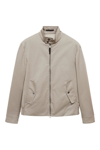 Blouson coton résistant à l'eau - Gris glacier