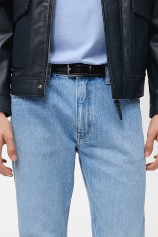 Jean selvedge tapered-fit - Bleu