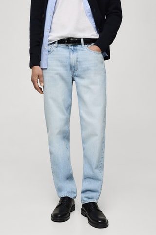 Jean Bob regular-fit - Bleu clair