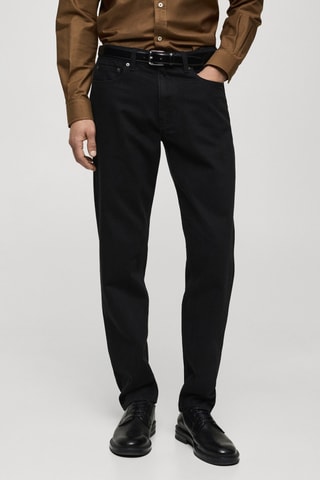 Jean Bob regular-fit - Noir denim