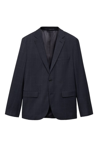 Veste costume París super slim-fit - Bleu marine foncé