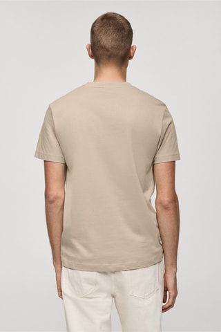 Chemise coton slim fit - Ecru