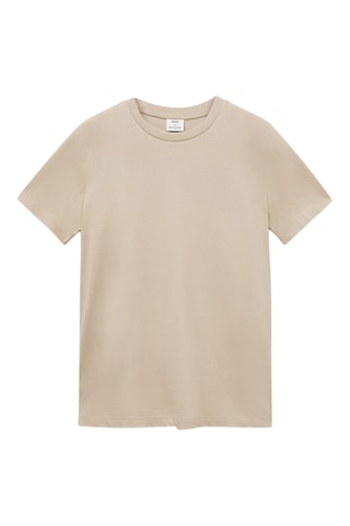 Chemise coton slim fit - Ecru