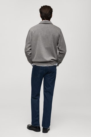 Sweat-shirt polo regular-fit - Anthracite