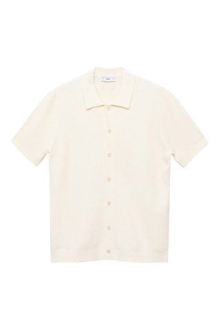 Chemise maille fine - Ivoire