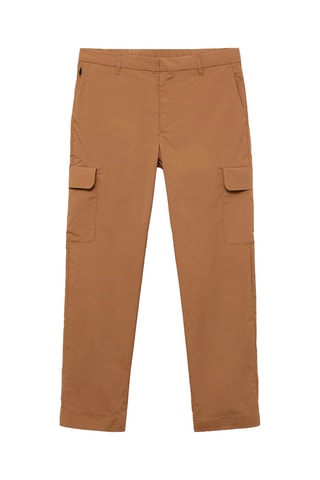Pantalon cargo thermorégulateur comfort stretch - Marron