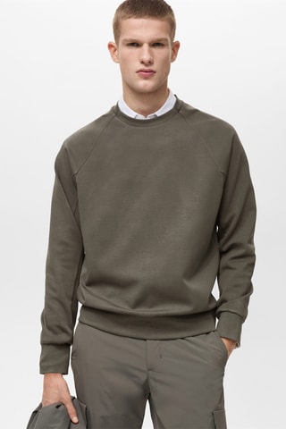 Sweat à col rond COOLMAX® - Vert