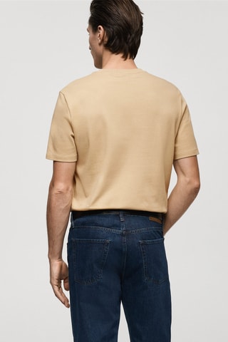 T-shirt regular fit  - Marron