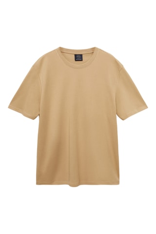 T-shirt regular fit  - Marron