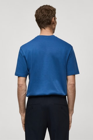 T-shirt regular fit - Bleu
