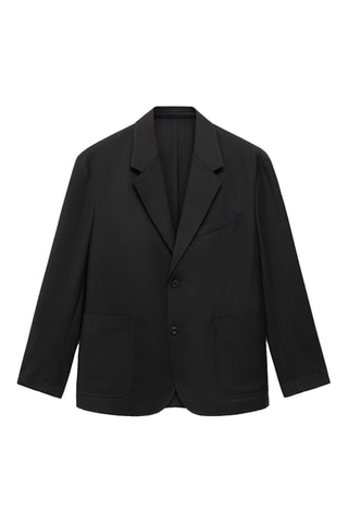 Veste costume relaxed-fit - Noir