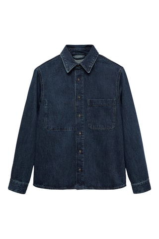 Surchemise en jean regular-fit - Bleu