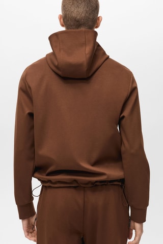 Sweat à capuche COOLMAX® - Orange