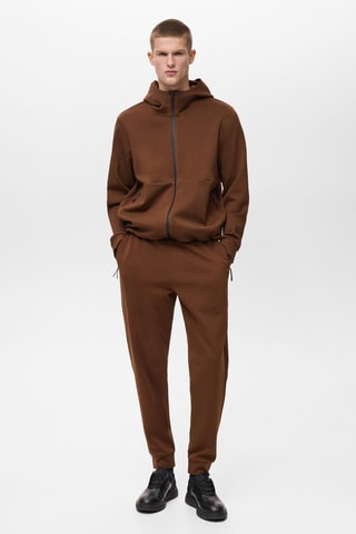 Sweat à capuche COOLMAX® - Orange