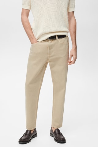 Jean Ben tapered-fit - Beige