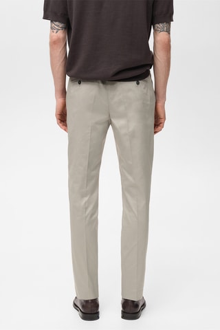 Pantalon Dublino chino slim-fit - Gris glacier