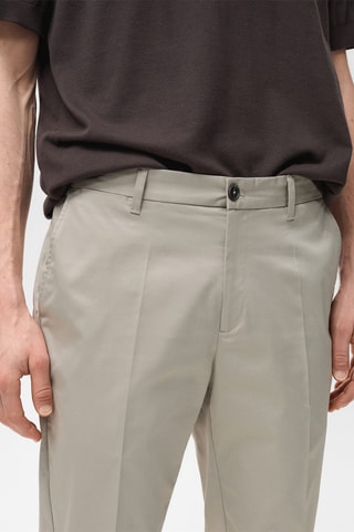 Pantalon Dublino chino slim-fit - Gris glacier