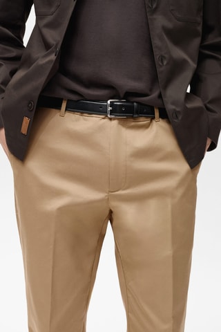 Pantalon Dublino chino slim-fit - Marron