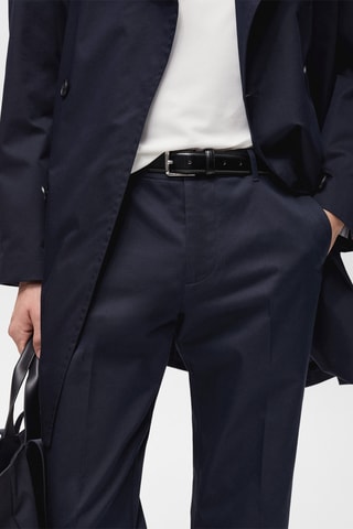 Pantalon Dublino chino slim-fit - Bleu nuit