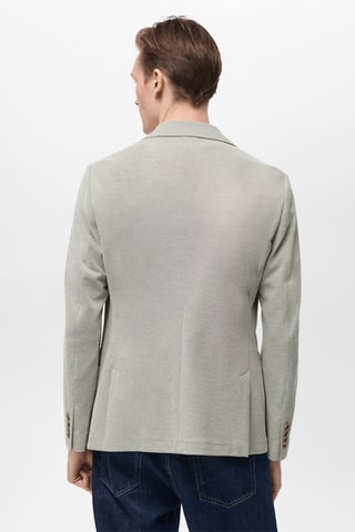 Veste Verner slim-fit en coton - Vert