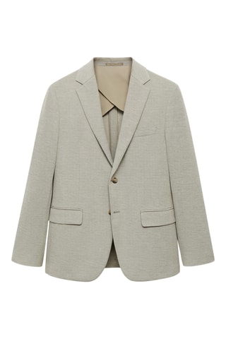 Veste Verner slim-fit en coton - Vert