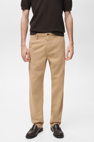 Jean lyocell regular-fit - Beige