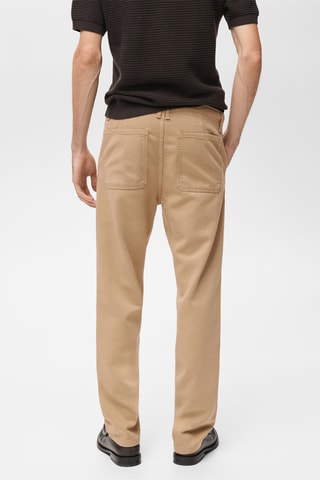 Jean lyocell regular-fit - Beige