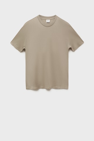 T-shirt 100 % coton regular-fit - Ivoire