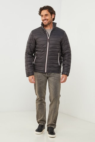 Doudoune droite - Noir