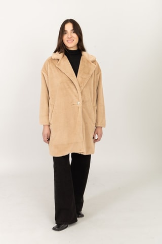 Manteau loose - Camel
