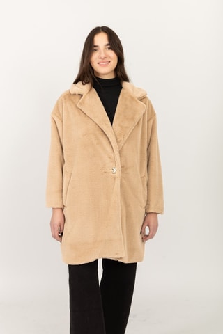 Manteau loose - Camel