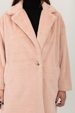 Manteau loose - Rose