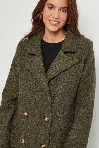 Manteau droit - Kaki