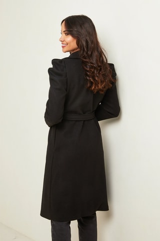 Manteau ajusté - Noir