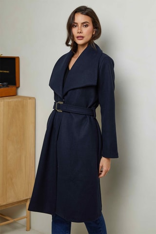 Sobretudo - Azul-marinho