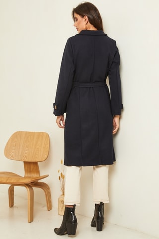 Sobretudo - Azul-marinho