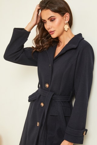 Sobretudo - Azul-marinho