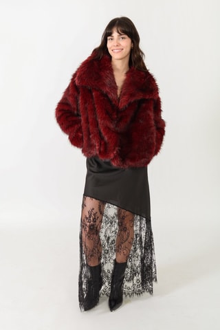 Veste droite - Bordeaux