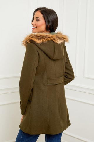 Manteau droit - Kaki