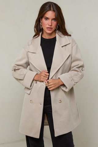Manteau loose - Beige