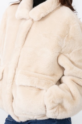 Veste droite - Beige