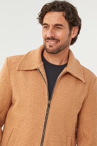 Veste droite - Camel