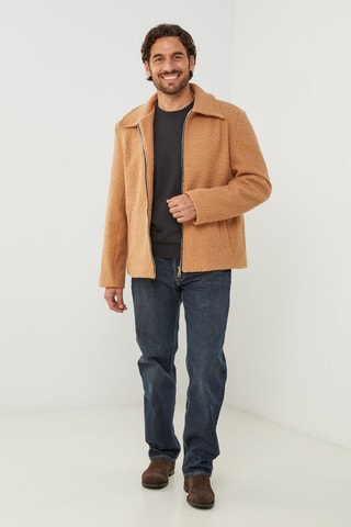 Veste droite - Camel