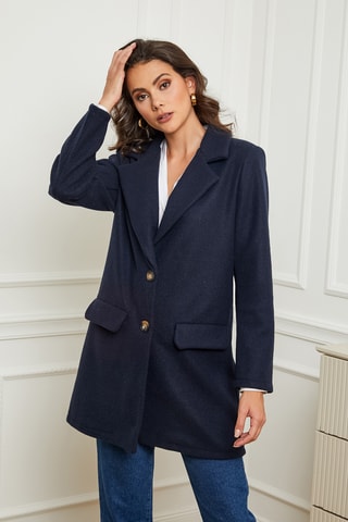 Manteau - Bleu marine