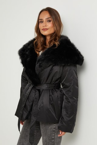 Doudoune loose - Noir