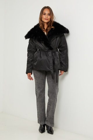 Doudoune loose - Noir