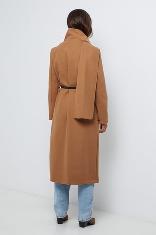 Manteau droit - Camel