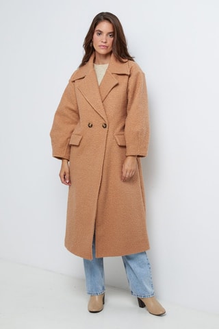 Manteau loose - Camel