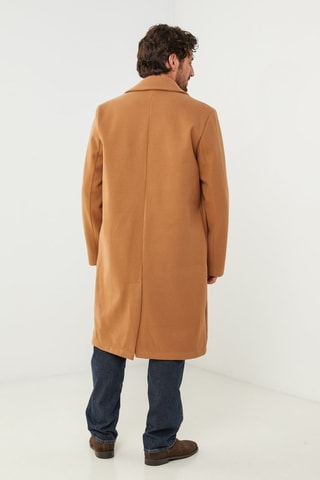 Manteau droit - Camel